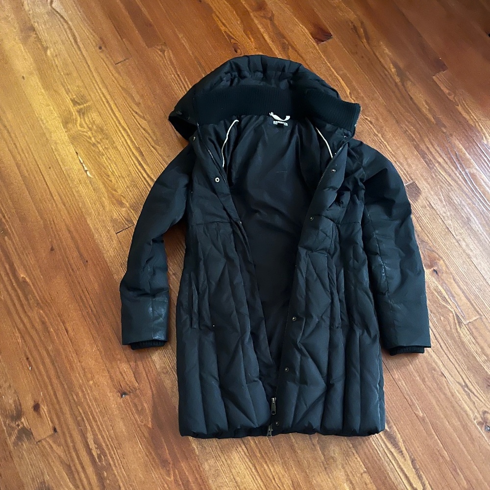 Brooklyn Industries winter coat, black, size XS